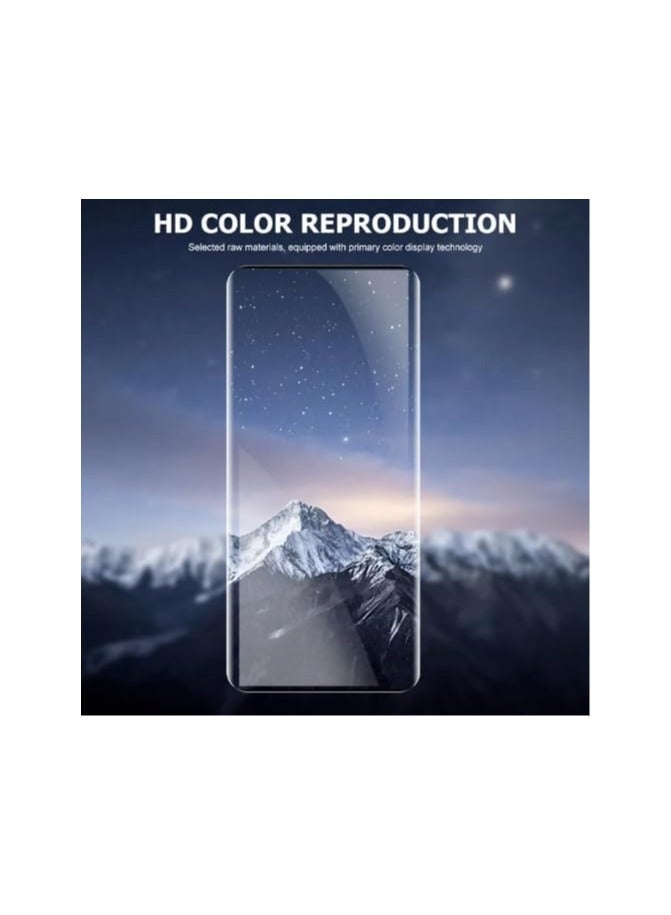 Vivo X100 Pro Screen Protector, 【2+2PCS】 Curved Glass Tempered Film+ Camera Protector Lens - Image 4