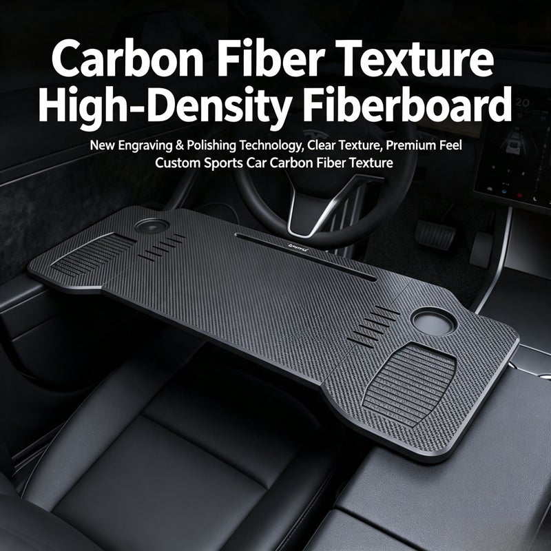 Folding Car Desk Tray for Tesla Model Y/3 - Image 3