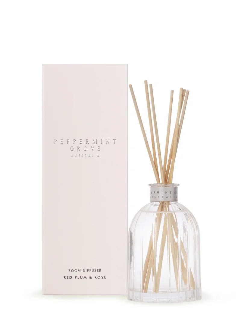 Peppermint Grove Red Plum and Rose Scented Room Diffuser 200ml