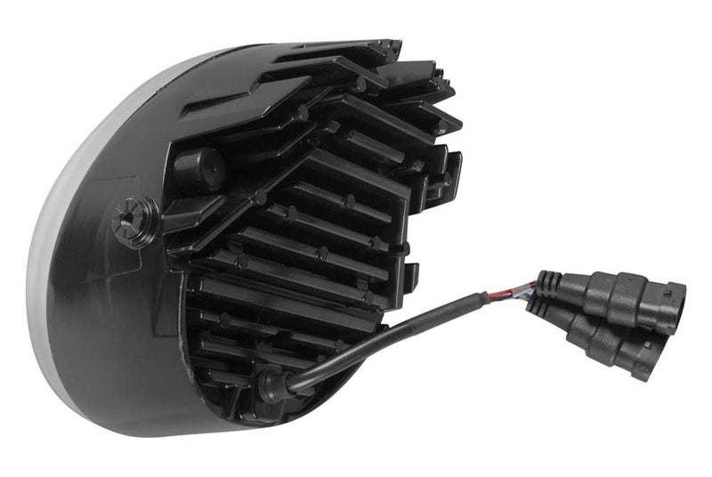 Hogworkz® Black LED Headlight - Compatible with Harley Davidson V-Rod 2002-2017 Daymaker Replacement - Image 4