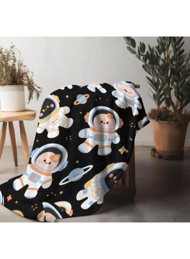 عام بطانية رقيقة من الفانيلا الكرتونية للأطفال والرضع (دافئة ومريحة، ومناسبة للنوم والألعاب) 70 سم * 100 سم - Image 3