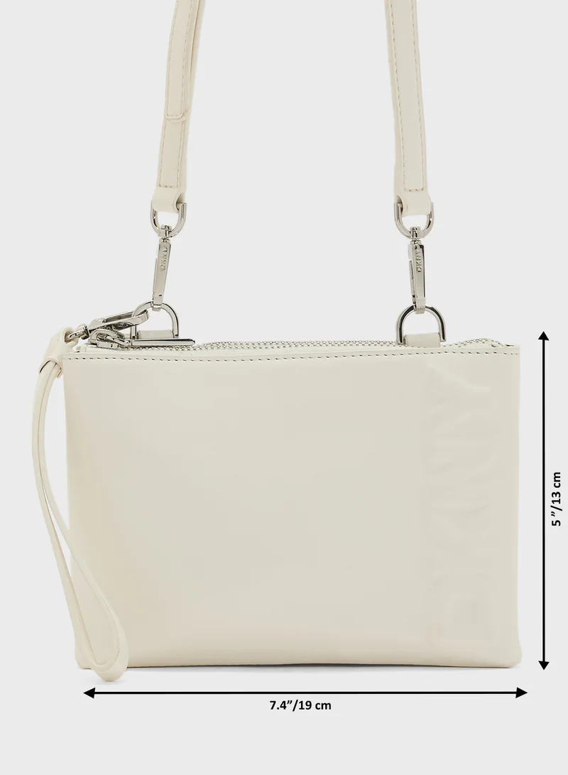 DKNY Tinsley Zip Detail Crossbody