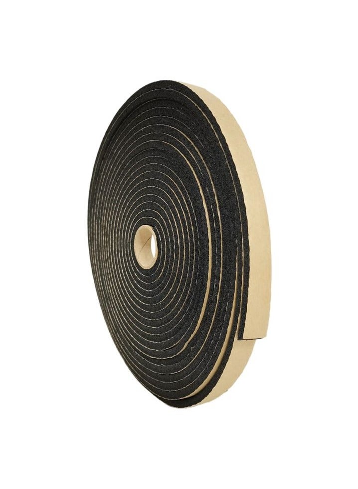 High Quality Self-Adhesive Foam Weather Stripping Tape, 10m x 25mm x 5mm, Soundproofing, Weatherproofing, Door and Window Insulation Seal Strip - Image 2