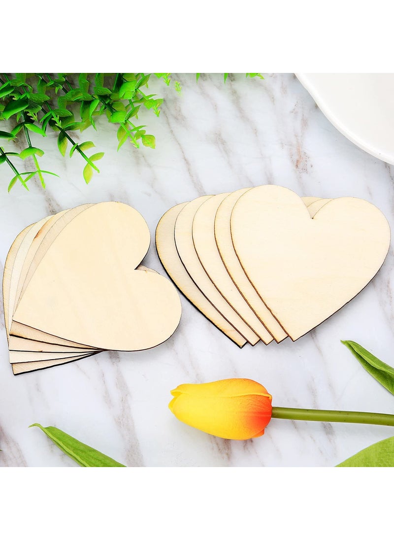 Eduway Eduway A2 Heart MDF Board Wood Sheet for Craft Art 8x8 Inch 4mm Thick Pack of 2 Premium Pine Cardboard for Artists Art and Craft Students Hard Cutout in Small and Large Sizes 20x20cms  - Image 3