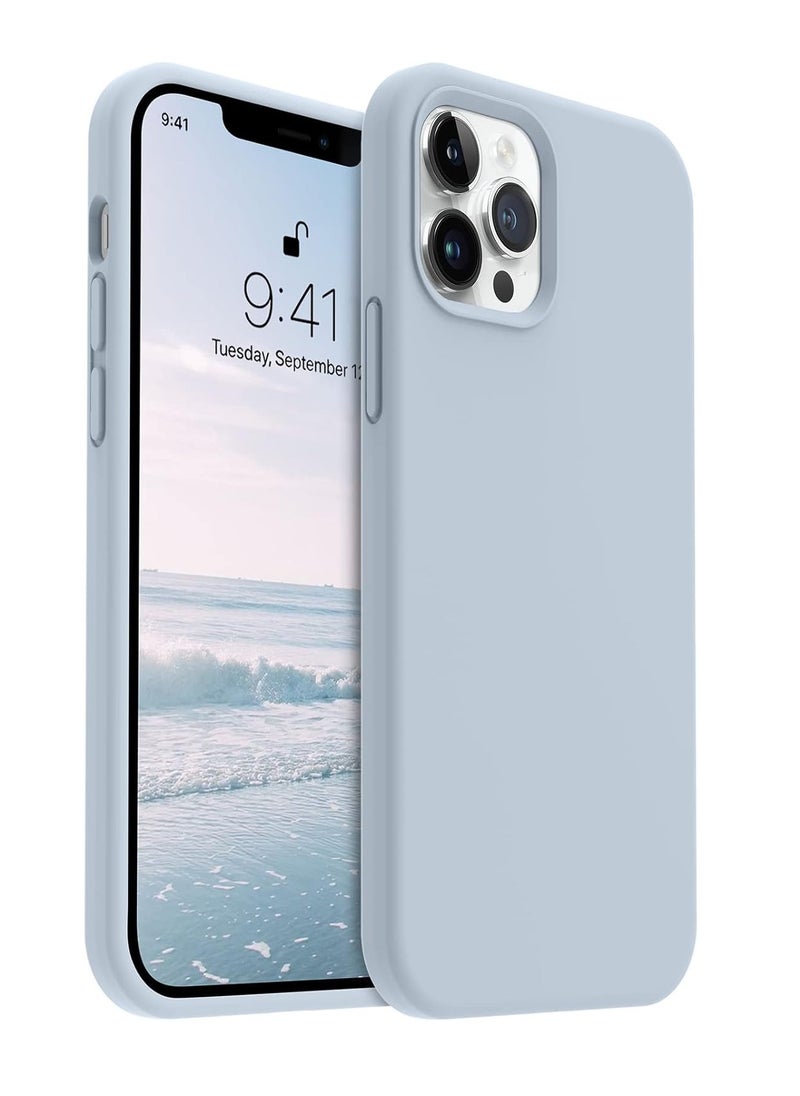 BORTONY iPhone 14 Pro Case Liquid Silicone Anti Scratch Anti Fingerprint Soft Silky Touch Shockproof Protective Cover for Apple iPhone 14 Pro  - Image 1
