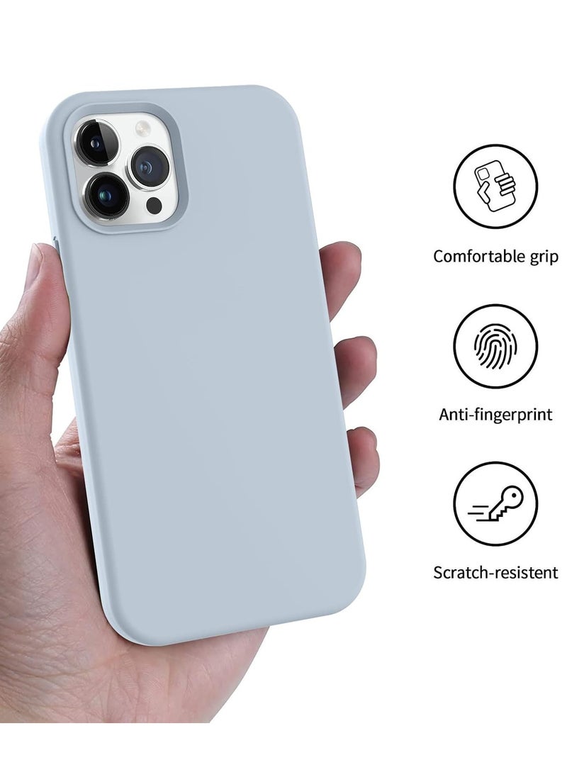 BORTONY iPhone 14 Pro Case Liquid Silicone Anti Scratch Anti Fingerprint Soft Silky Touch Shockproof Protective Cover for Apple iPhone 14 Pro  - Image 4
