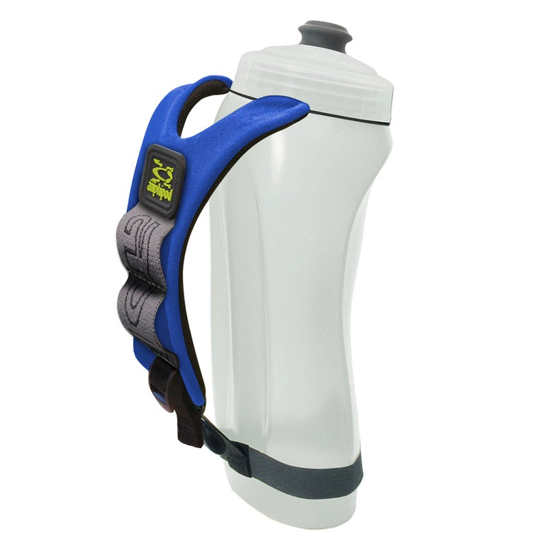Amphipod Hydraform Ergo Minimalist Handheld Water Bottle, BPA-Free Hydration for Ultra-Running, Marathons & Walking - Blue (20 oz.) - Image 1