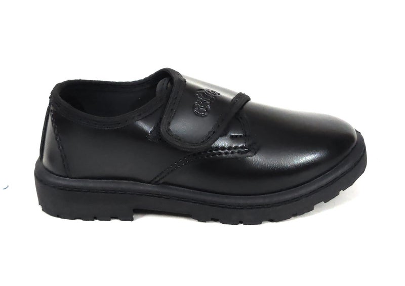 Coolz Boys Black Formal Uniform School Shoes Derby (V) (Black, 8) - Image 4