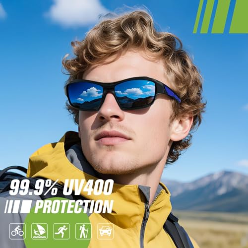 Karsaer 3PACK Sport Polarized Sunglasses for Men Stylish Women Cycling Running Baseball Sun Glasses E1369 - Image 2