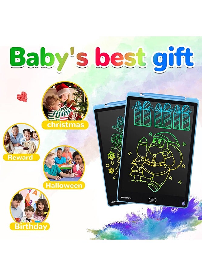12 inch Colorful Screen Doodle Board LCD Writing Tablet Erasable Electronic Drawing Tablet Writing Pads for Age 3 4 5 6 7 8 Years Old Girls Boys Kids Toddlers  - Image 4