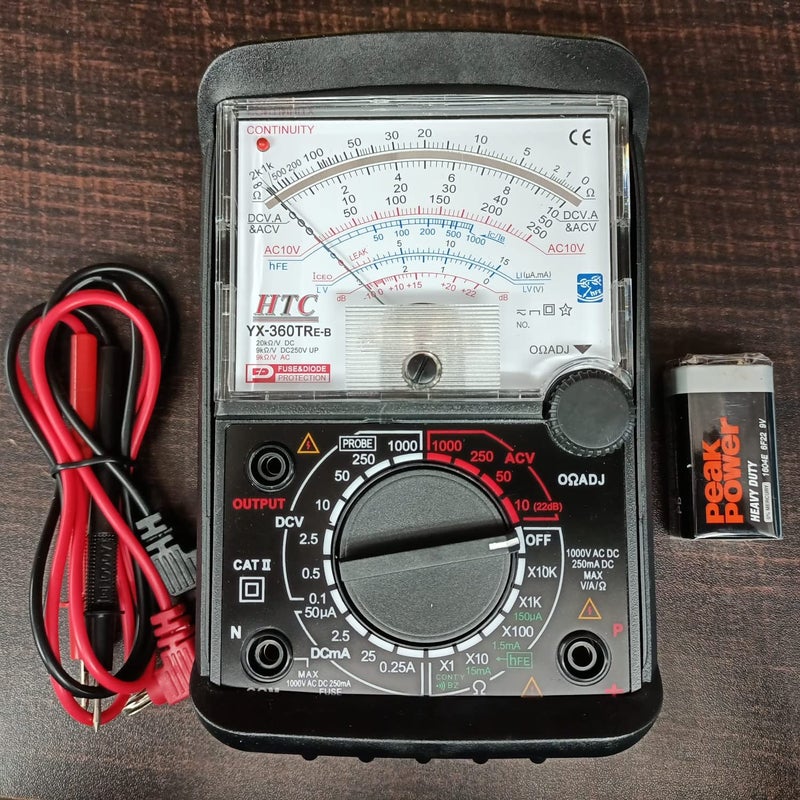 NAAFIE NAAFIE HTC Analog Multimeter 360 TREB With Warranty Of One Years  - Image 4