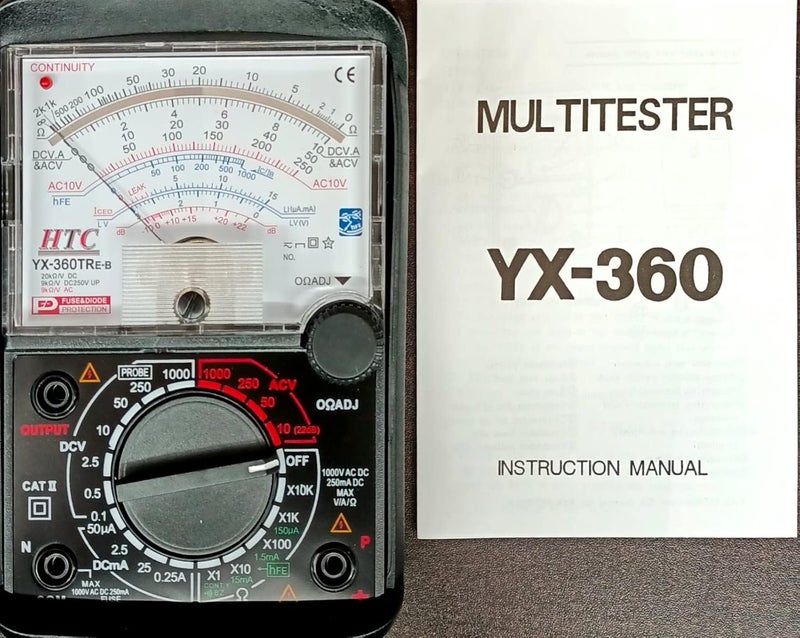 NAAFIE NAAFIE HTC Analog Multimeter 360 TREB With Warranty Of One Years  - Image 3