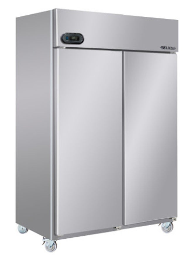 Berjaya Commercial Refrigerator, Double Door , Closed, 1197L, 42Cu.Ft, Steel - BS2FDUC/Z-83