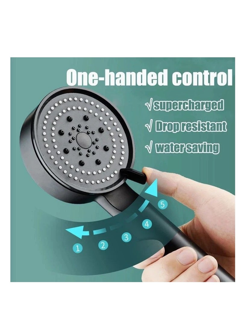 سماعة الدش التربو Hydro-Jet – حل مثالي لضغط المياه المنخفض وتجربة استحمام فريدة W - Image 5