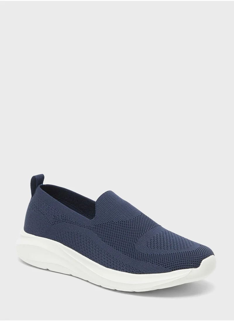 Dash Close Toe Flat Slip Ons