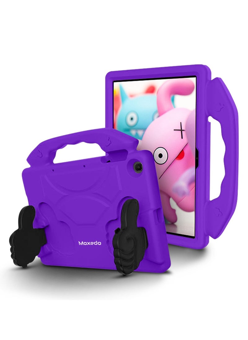 Moxedo Moxedo Shockproof Protective Case Cover Lightweight Convertible Handle Kickstand for Kids Compatible for Huawei Matepad T10 9.7 inch / T10s 10.1 inch 2021 - Purple  - Image 1