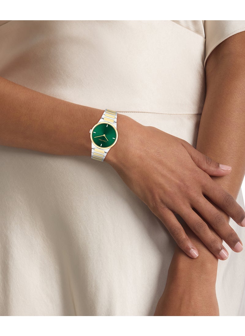 CALVIN KLEIN Linear Elegance Steel Strap Analog Watch  - Image 4