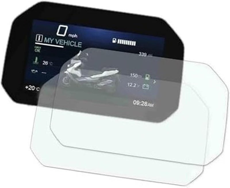 Wivplex C400GT Motorcycle Dashboard Screen Protector - Image 1