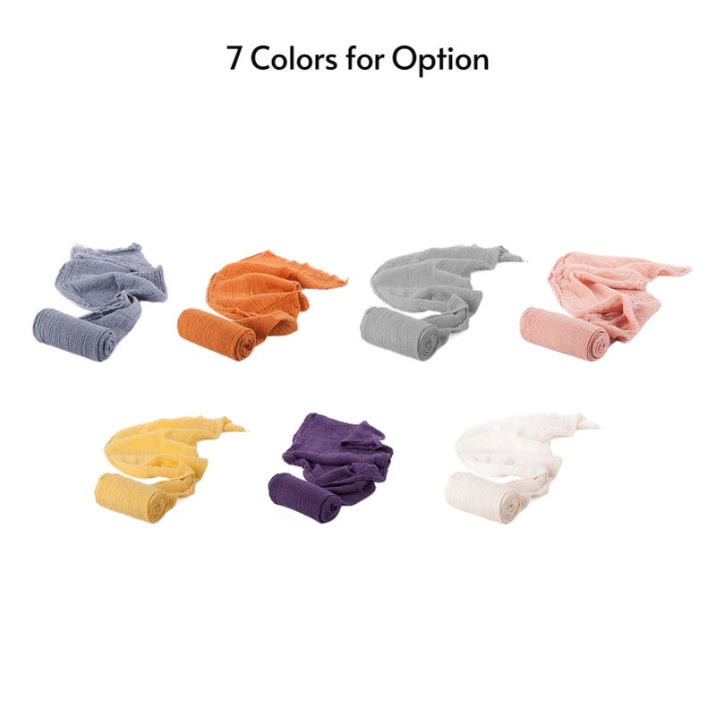 40 * 180cm/ 15.7 * 70.9in Newborn Photography Wrap Soft Decor Wrap Blanket for Baby Photo Props Newborn Photo Outfits - Image 2