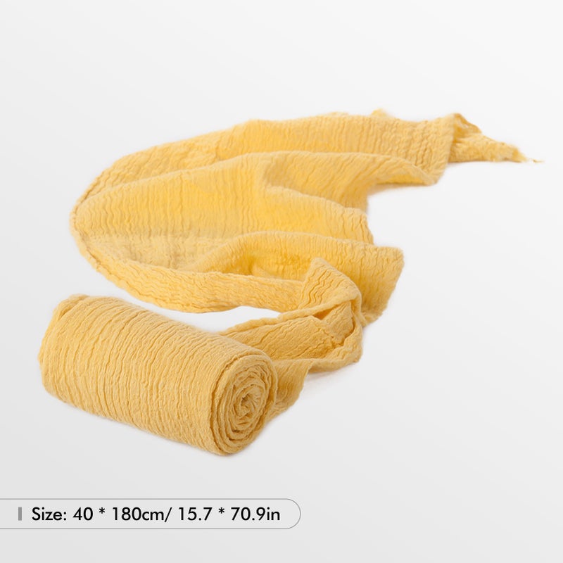 40 * 180cm/ 15.7 * 70.9in Newborn Photography Wrap Soft Decor Wrap Blanket for Baby Photo Props Newborn Photo Outfits - Image 4