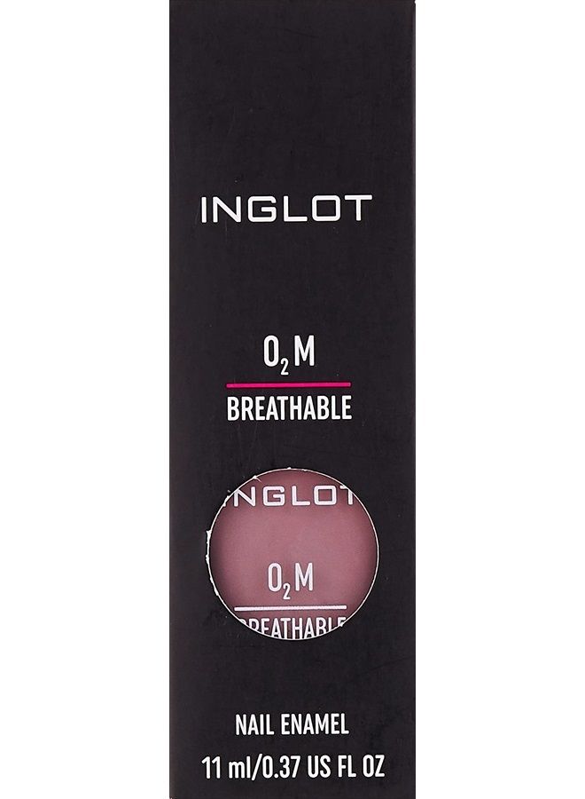 Inglot O2M Breathable Nail Enamel 652 | 11 ml/0.37 US FL OZ - Image 3