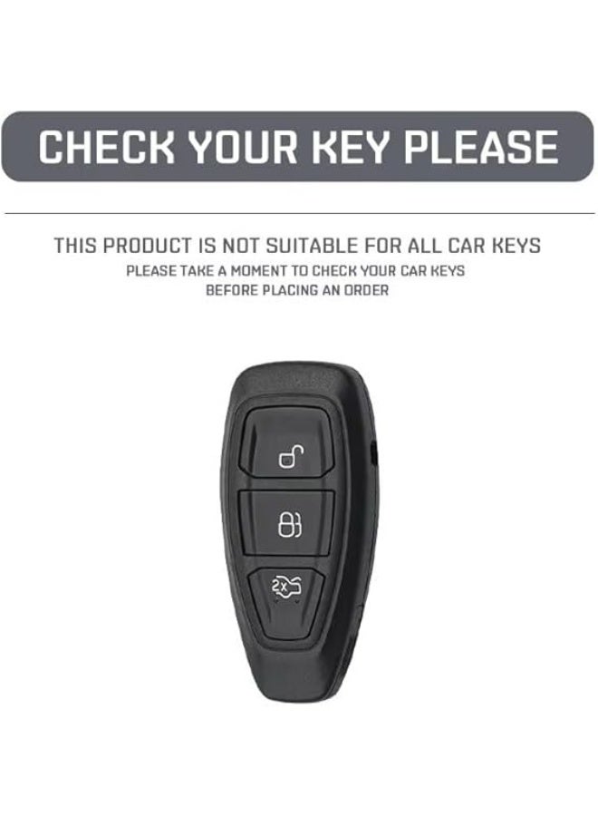 UShop U-Shop TPU Smart Car Key Cover ✔ For Ford Focus 3 4 MK3 MK4 Fiesta Fusion Kuga Ecosport - Image 4