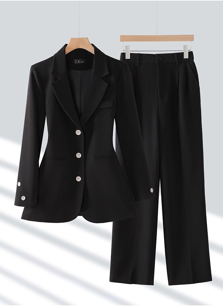 KUYING New Fashionable Women's Slim Fit Suit Set  - Image 1