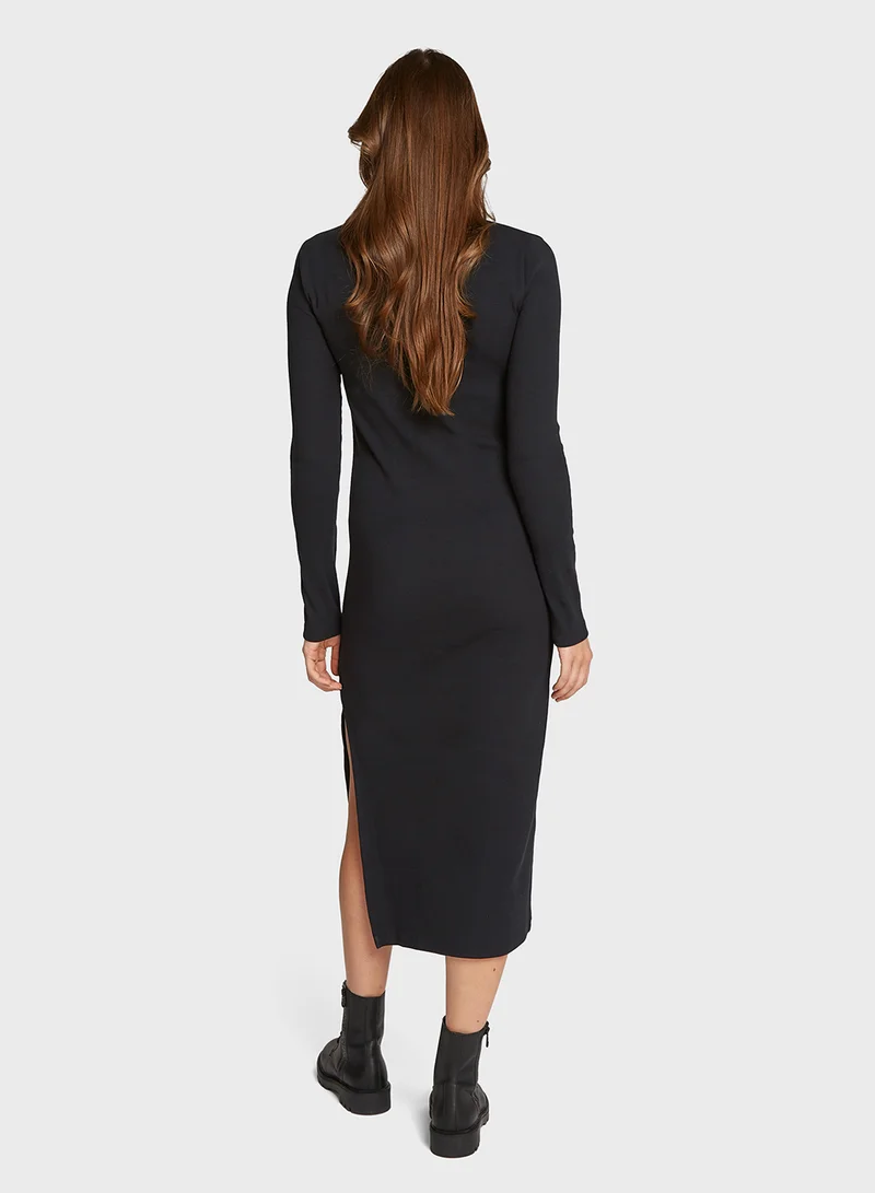 Calvin Klein Jeans Ribbed Knit Dress