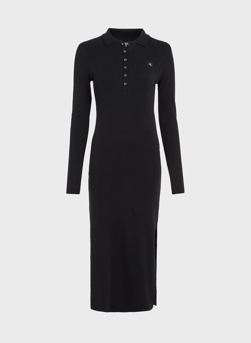 Calvin Klein Jeans Ribbed Knit Dress