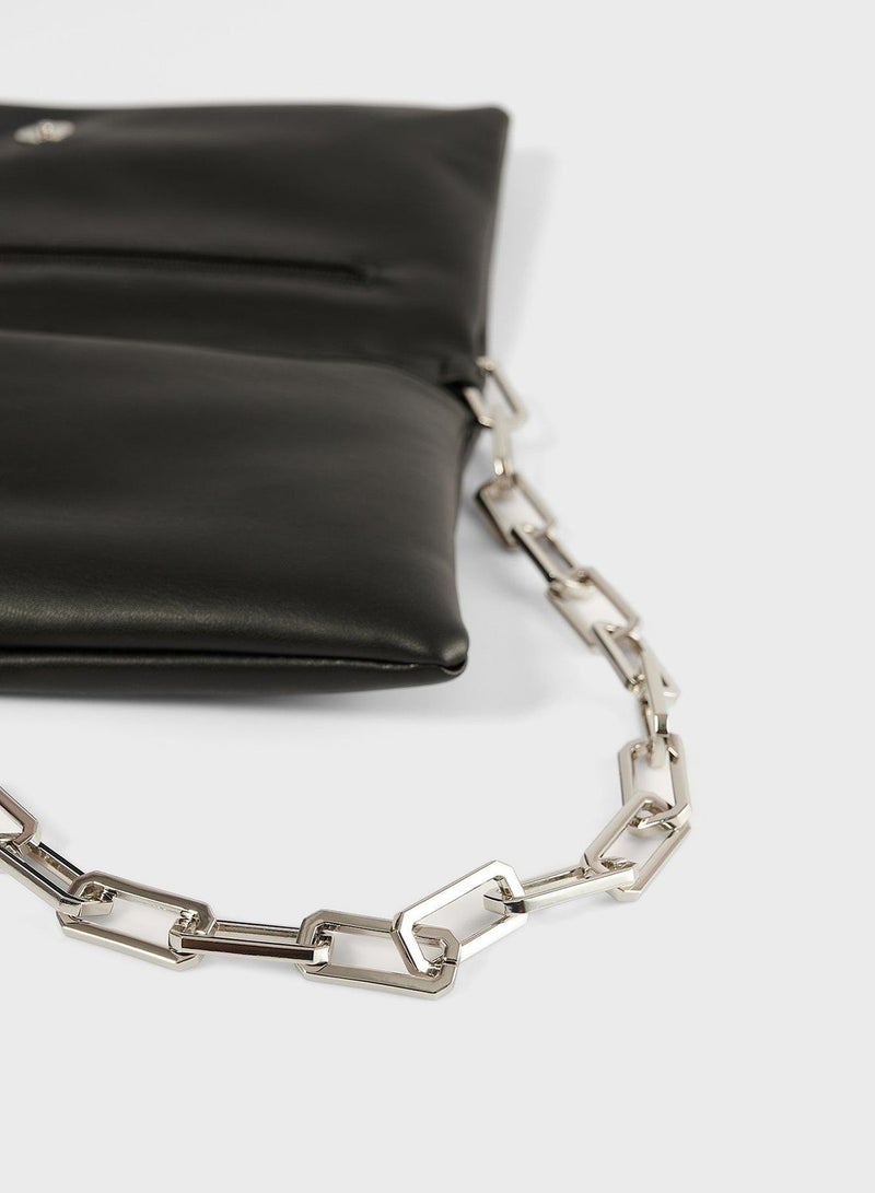 نا-كد شنطة بحمالة بنمط سلسلة - Image 3