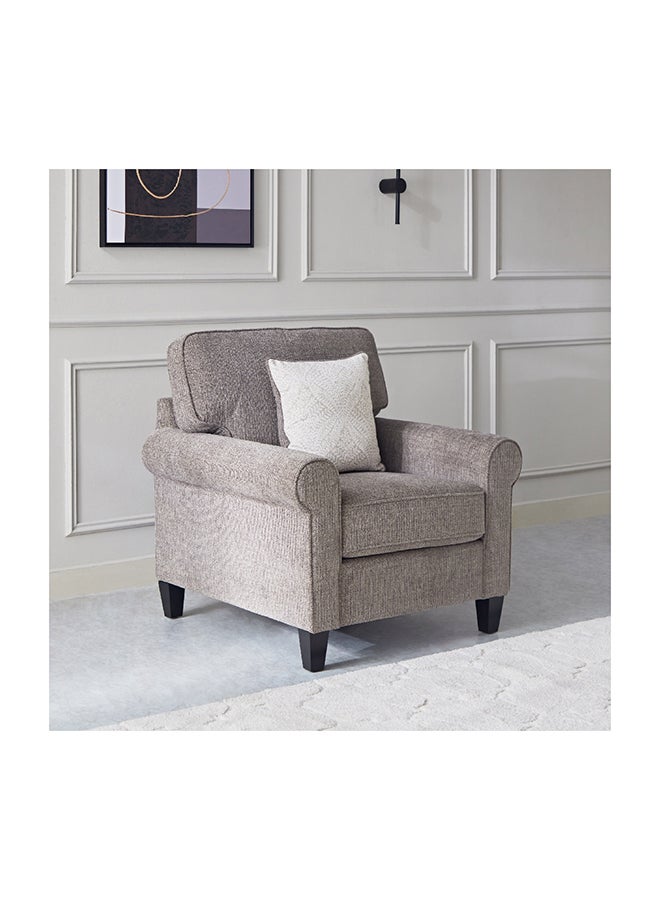 Home Box Angelic Oakwood 1-Seater Sofa with Cushion 87 x 93 x 94 cm - Image 2