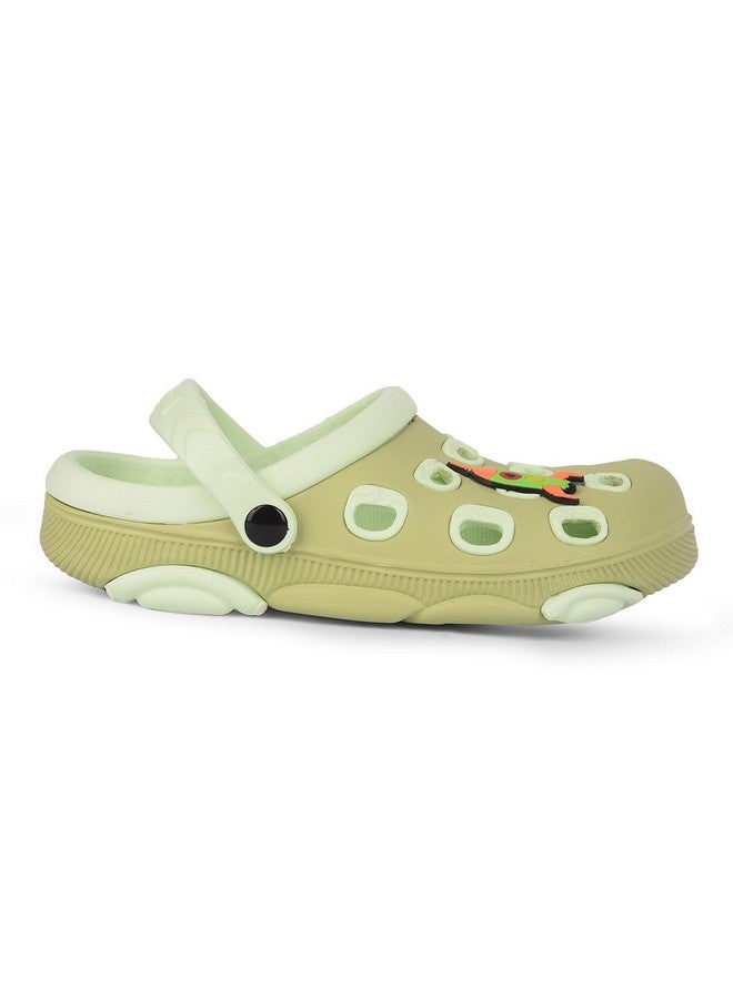 Liberty Lucy&Luke LPMXT-823 Casual Slingback Clogs for Kids with EVA Sole | Slip-On Breathable, Lightweight | Comfortable & Durable | Stylish Home Wear Footwear (Green-29 EU) - Image 2
