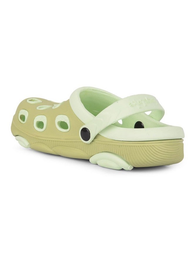 Liberty Lucy&Luke LPMXT-823 Casual Slingback Clogs for Kids with EVA Sole | Slip-On Breathable, Lightweight | Comfortable & Durable | Stylish Home Wear Footwear (Green-29 EU) - Image 3