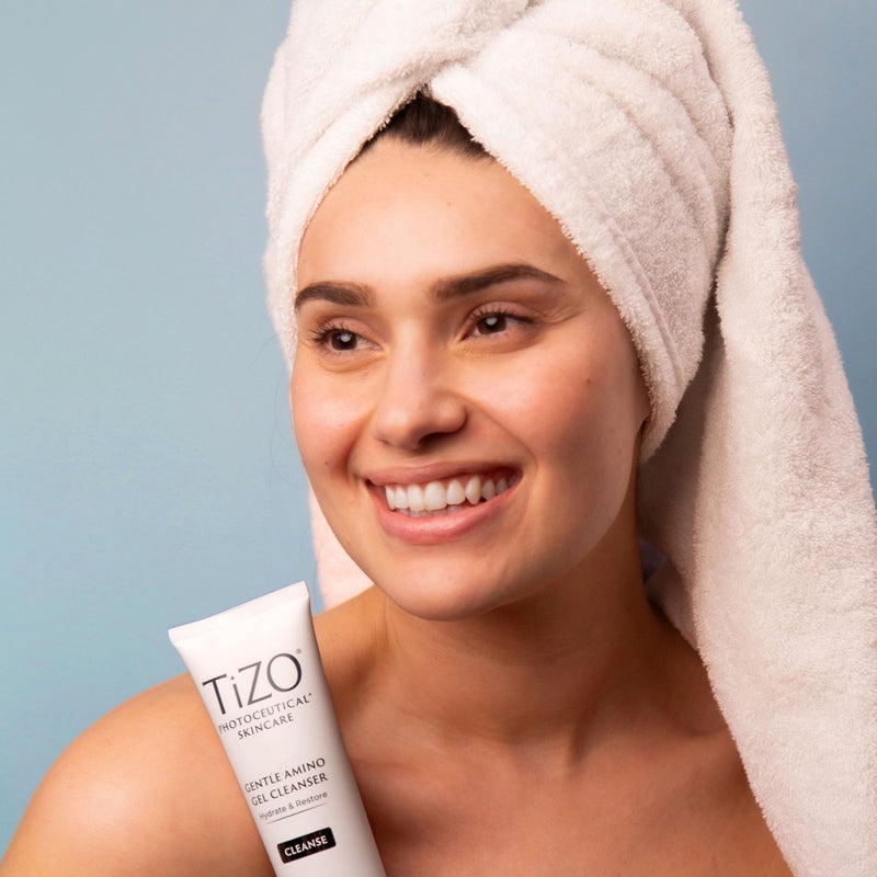 TiZO | Gentle Amino Gel Cleanser | For All Skin Types | Facial Cleanser - Image 3