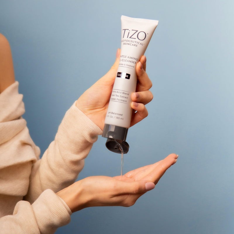 TiZO | Gentle Amino Gel Cleanser | For All Skin Types | Facial Cleanser - Image 4