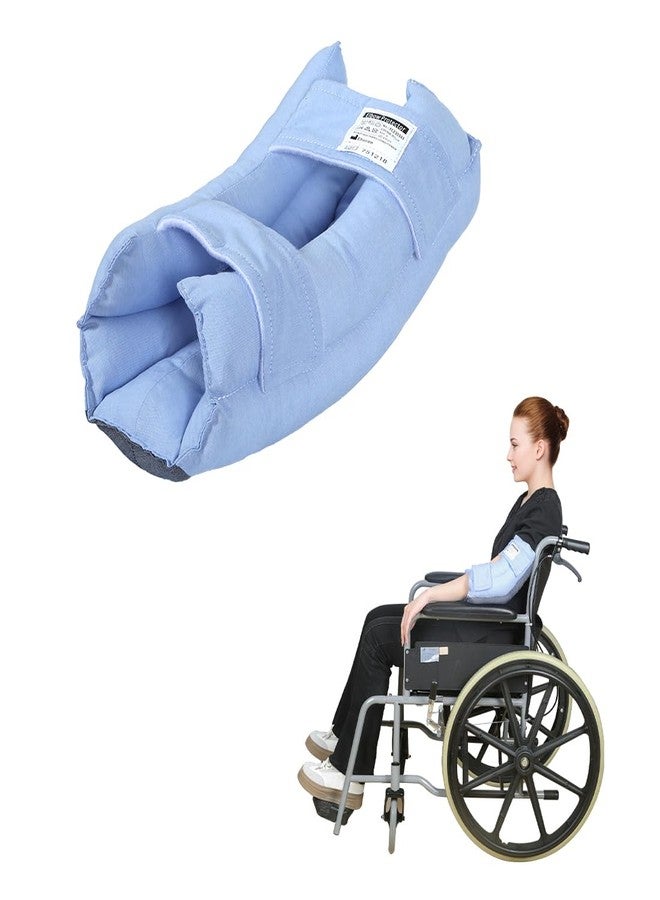 Ehucon Elbow Cushion Protector for Relief Pressure Sores,Elbow Pads with Soft Fibre for Elderly or Bedridden Patient (Blue, Small) - Image 1