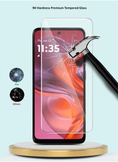 GMAX Motorola Moto G05 4G 2025 / Motorola Moto G15 4G 2025 / Motorola Moto G35 5G 2024 GMAX Premium Series Curved Edges 9H 2.5D Tempered Glass Screen Protector - Clear  - Image 3