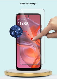 GMAX Motorola Moto G05 4G 2025 / Motorola Moto G15 4G 2025 / Motorola Moto G35 5G 2024 GMAX Premium Series Curved Edges 9H 2.5D Tempered Glass Screen Protector - Clear  - Image 5