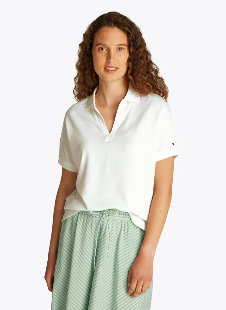 تومي هيلفيغر Essential V Neck T-Shirt