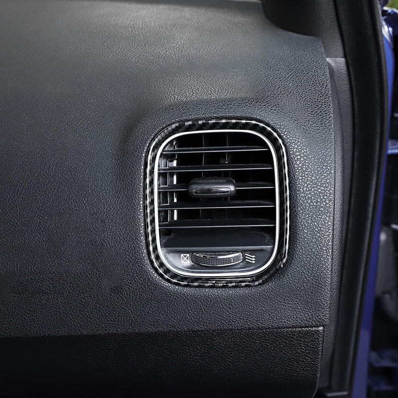 Hoolcar تقليم لوحة التحكم المركزية من ألياف الكربون من هولكار لسيارة دودج تشارجر 2015-2020 - Image 4