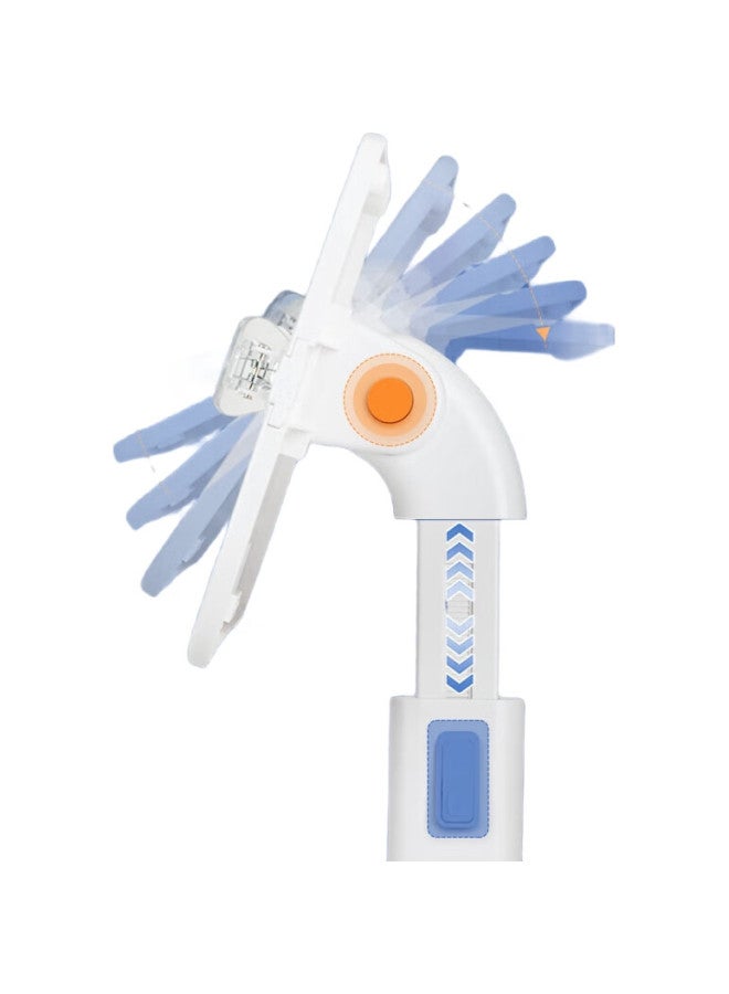 Comix Multifunctional Adjustable Reading Stand, Portable Children'S Book Holder, Reading Aid, Textbook Clip, Anti-Lowering Head, Children'S Day Gift, Book Stand, Xs-13 White - Image 3