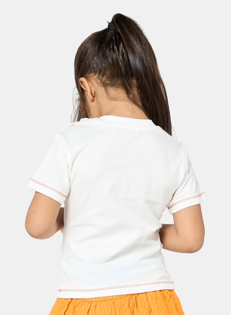 Panco Baby Boys PASTA PARTY Printed Short Sleeve T-shirt - Image 2