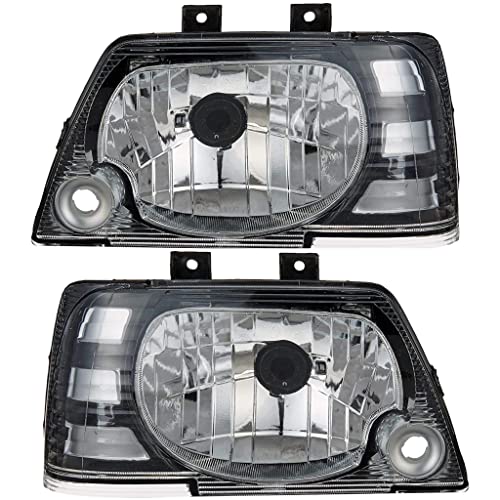 KD K D Headlight For Maruti 800 Type 3 (Halogen, Right & Left Both Sides) 2005-2014 ( Without Adjustable Motor) - Image 1