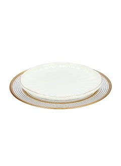 La Mesa La Mesa gold glass charger plate 13"  - Image 2