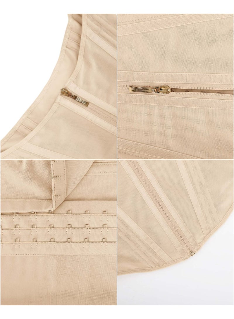 Hourglass-Shaped Compression Waist Belt Suitable For Bostpartum Use With 15 Built-In Steel Bones. - Image 5