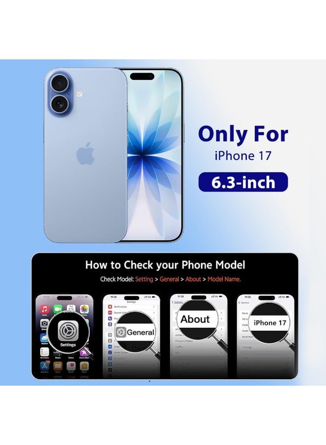 iPhone 17 Case Liquid Silicone Full-Body Protection Cover For iPhone 17 Smooth Finish Stylish Case with Microfiber Lining Cover For iPhone 17 6.3-inch - Image 2