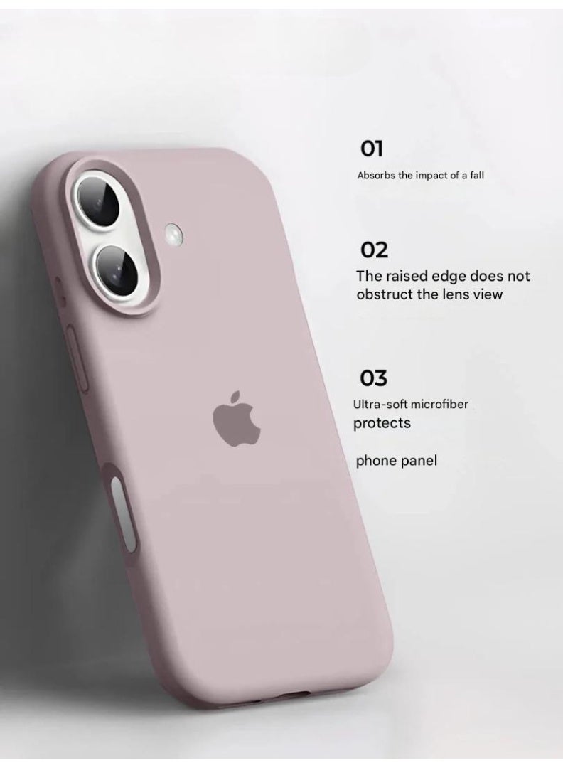 iPhone 17 Case Liquid Silicone Full-Body Protection Cover For iPhone 17 Smooth Finish Stylish Case with Microfiber Lining Cover For iPhone 17 6.3-inch - Image 3