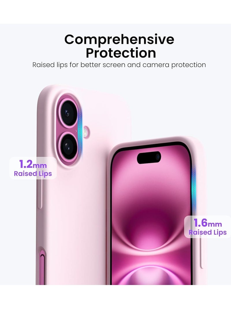 iPhone 17 Case Liquid Silicone Full-Body Protection Cover For iPhone 17 Smooth Finish Stylish Case with Microfiber Lining Cover For iPhone 17 6.3-inch - Image 4