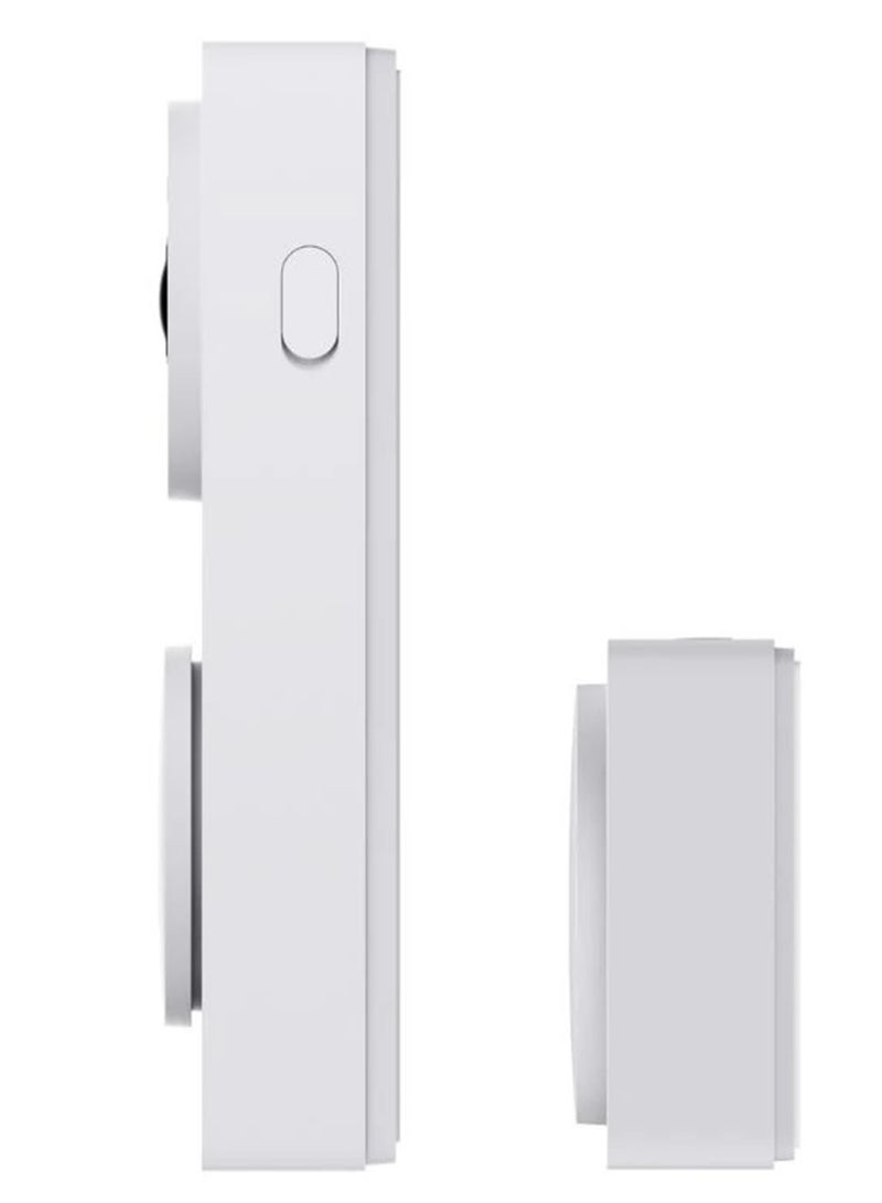Aqara Smart Video Doorbell G410 Select White Global version, Indoor/Outdoor, 2K Resolution, Face ID, Smart Home Hub, Zigbee 3.0, Thread Border Router, Matter Controller, Battery/Wired Power - Image 3