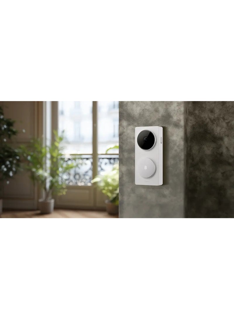Aqara Smart Video Doorbell G410 Select White Global version, Indoor/Outdoor, 2K Resolution, Face ID, Smart Home Hub, Zigbee 3.0, Thread Border Router, Matter Controller, Battery/Wired Power - Image 5